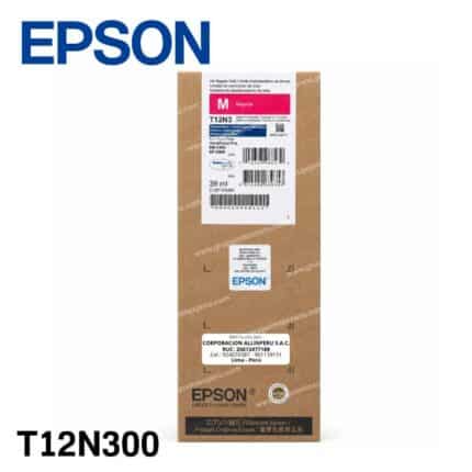 Bolsa de Tinta Epson T12N Magenta Original (T12N300) para WorkForce Pro EM-C800