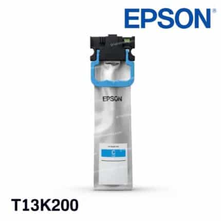 Bolsa de Tinta Epson T13K Cian Original (T13K200) para WorkForce Pro EM-C8100 y EM-C8101
