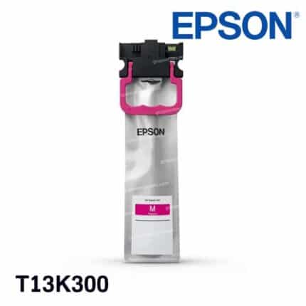 Bolsa de Tinta Epson T13K Magenta Original (T13K300) para WorkForce Pro EM-C8100 y EM-C8101