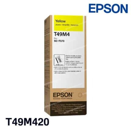 Botella de Tinta Epson T49M Amarillo Original (T49M420) 140 ml para SureColor SC-P5330