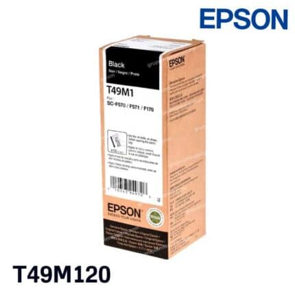 Botella de Tinta Epson T49M Negro Original (T49M120) 140 ml para SureColor SC-P5330