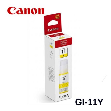 Tinta Canon GI-11Y Amarilla PIXMA G2160, G2170, G3160, G3170, G4170 y G4180
