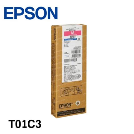 Tinta Epson T01C Magenta Original (T01C300) para WorkForce Pro WF-C529R y WF-C579R