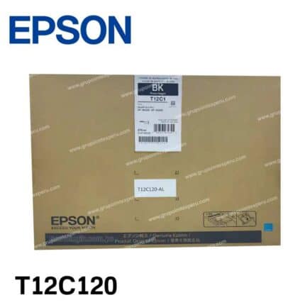 Tinta Epson T12C Negro Original (T12C120-AL) para WorkForce WF-M5399 y WF-M5899