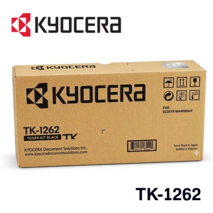Tóner Kyocera TK-1262 Negro para ECOSYS MA4000cix, MA4000cifx y PA4000cx