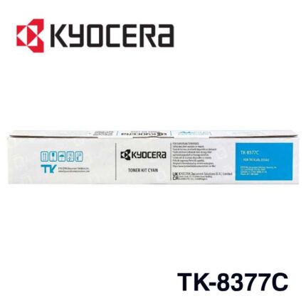 Tóner Kyocera TK-8377C Cian Original (1T02XDCUS0) para TASKalfa 3554ci