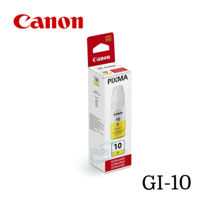 Botella De Tinta Canon GI-10 Amarillo  Pixma G5010, G6010, G7010, GM2010, GM2011, GM4010