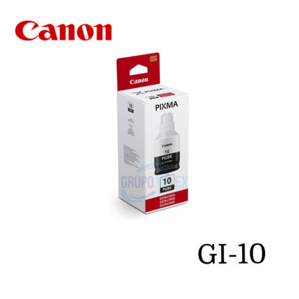Botella De Tinta Canon GI-10 Black,  Pixma G5010, G6010, G7010, GM2010, GM2011, GM4010