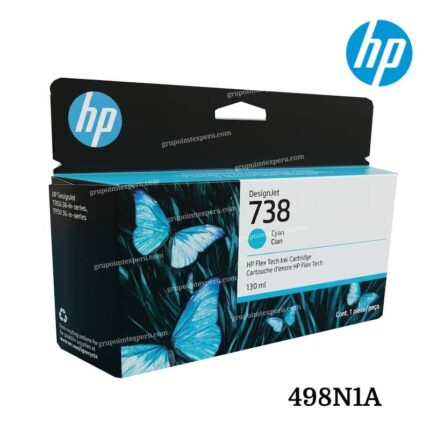 Cartucho de Tinta HP 738 Cian HP DesignJet T850, T950 Original