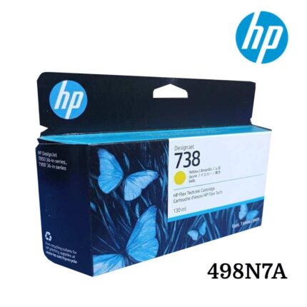 Cartucho de Tinta HP 738 Yellow DesignJet T850, T950 Original