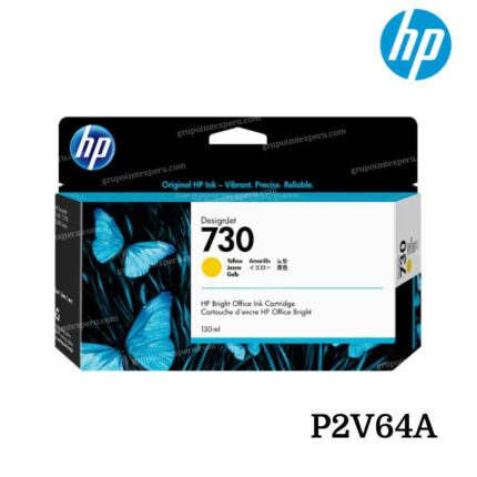 Tinta HP 730 Yellow para HP DesignJet T1600, T1600dr, T1700, T1700dr, T2600 Original