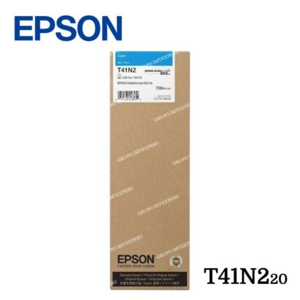 Tinta Epson T41N Cyan T41N220 T3475 , T5475 Original