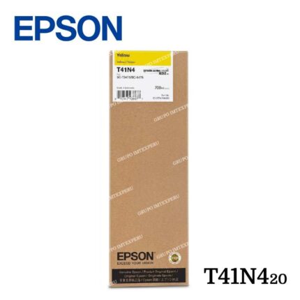 Tinta Epson T41N Yellow T41N420 T3475 , T5475 Original