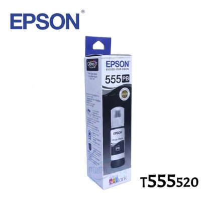 Tinta Epson T555120 T555 Photo Black EcoTank L8160,L8180