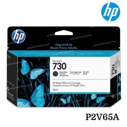 Tinta HP 730 Matte Black para HP DesignJet T1600, T1600dr, T1700, T1700dr, T2600 Original