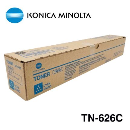 Tóner Konica Minolta TN-626C Cian para bizhub C450i, C550i y C650i