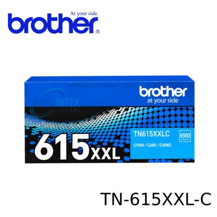 Tóner Brother TN-615XXLC Cyan