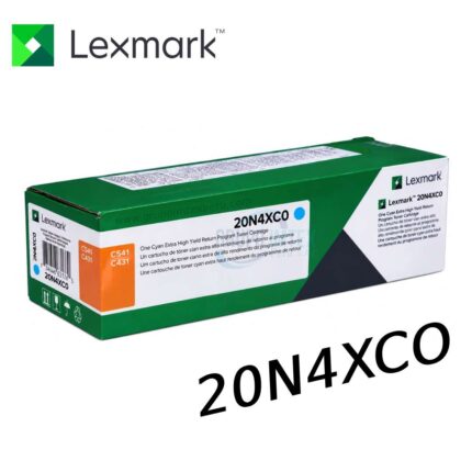 Tóner Lexmark 20N4XC0 Cyan