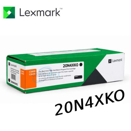 Tóner Lexmark 20N4XK0 Negro