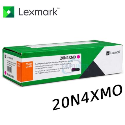 Tóner Lexmark 20N4XM0 Magenta