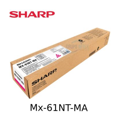 Tóner Sharp MX-61NTMA Magenta