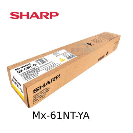 Tóner Sharp MX-61NTYA Yellow
